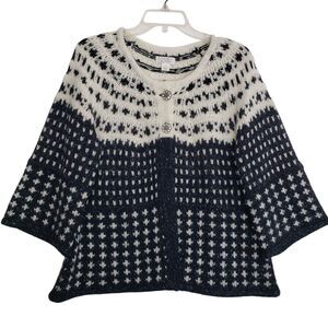 Beautiful Christopher & Banks Woman's XL Cardigan with Decorative Buttons